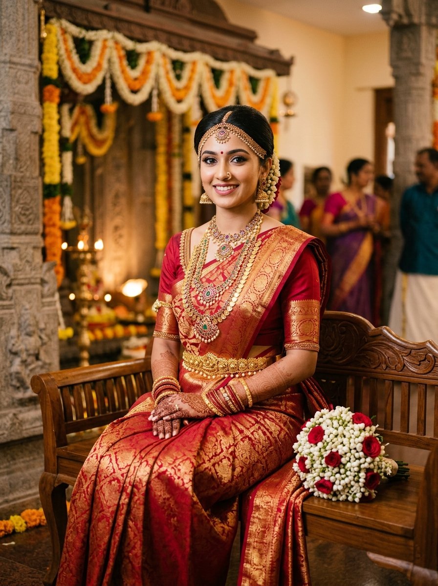 Bridal Muhurtham Drape